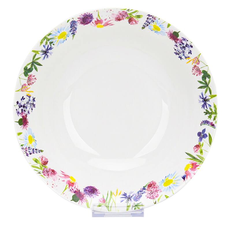 STP Goods 9" Lavender Meadow Bone China Large Bowl
