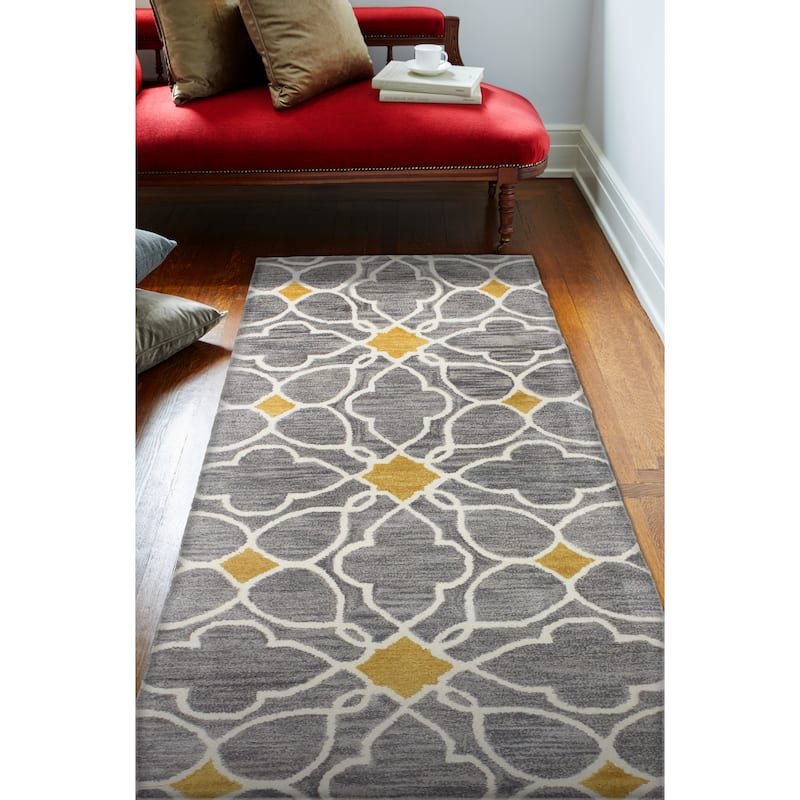 Bashian Alpine Contemporary Hand Tufted Area Rug