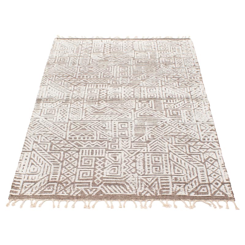 Tangier Grey Rug 5'2" x 8'1" - 5'2 x 8'1