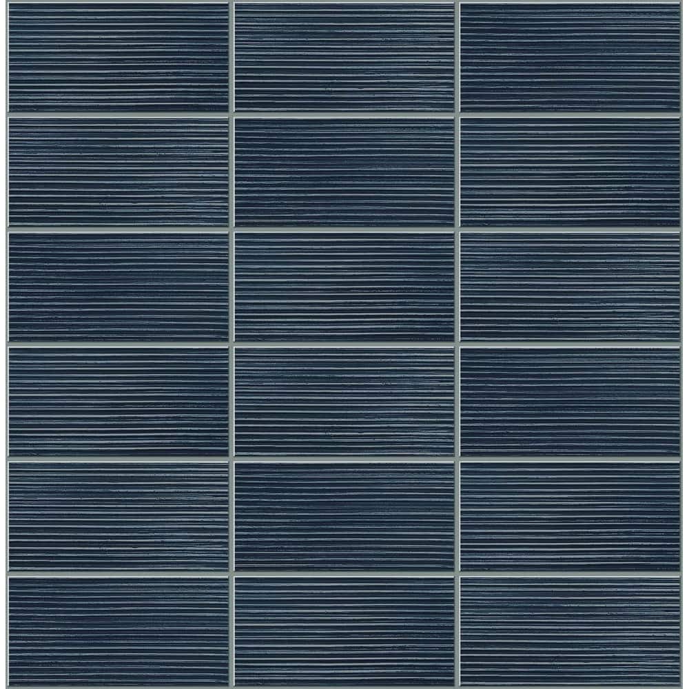 Luxe Haven Rib Tile Peel and Stick Wallpaper