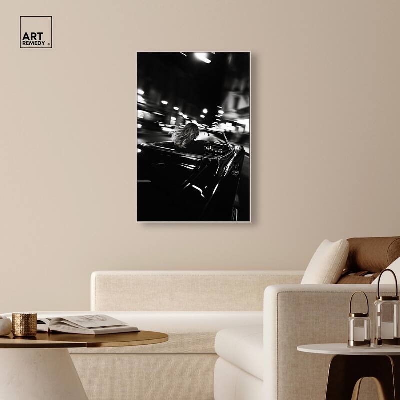 Night Ride Rhapsody Canvas by Art Remedy