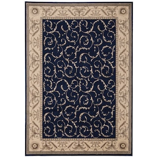 Nourison Somerset Traditional Bordered Floral Area Rug