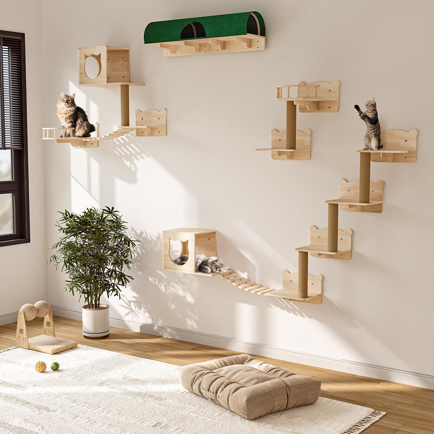 置物 maocat 置物 maocat Amazon.com: MeowHomm Cat Wall Shelves, Set of 5