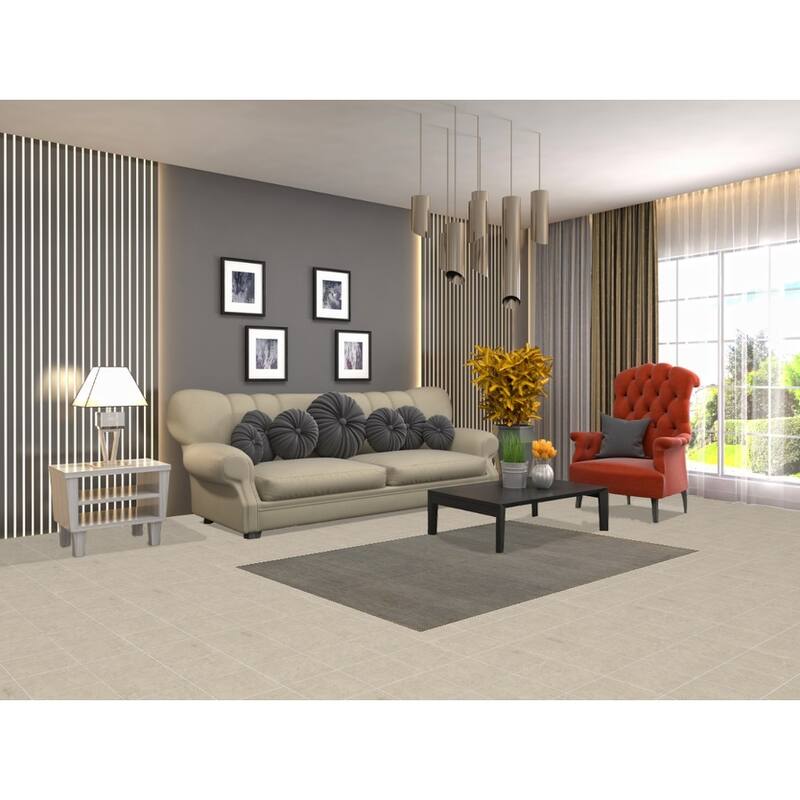 Hand Knotted Oriental 100% Wool Carpet Modern Modern Beige & Ivories Gabbeh Area Rug - 5' 9'' X 3' 8''