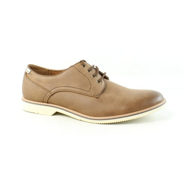 Shop Steve Madden Mens Newcastle Tan Oxford Dress Shoe Size 9