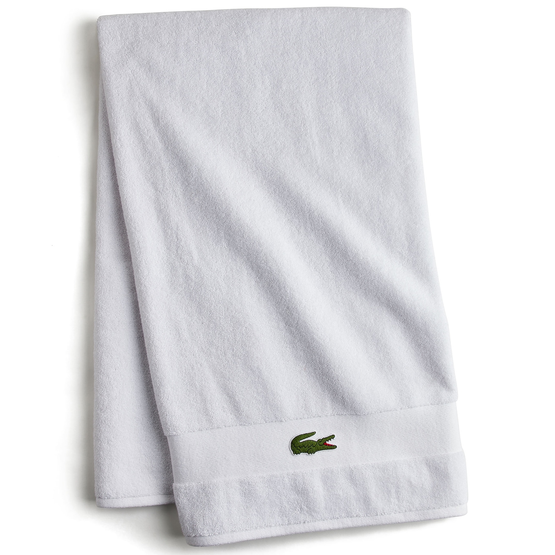 Lacoste bath towels sale on sale