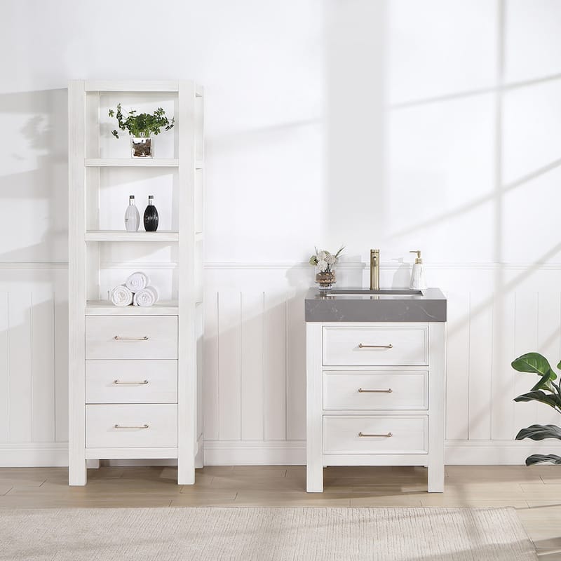 Miseno MV-NM-703824 León 24" Free Standing Single Basin Vanity Set