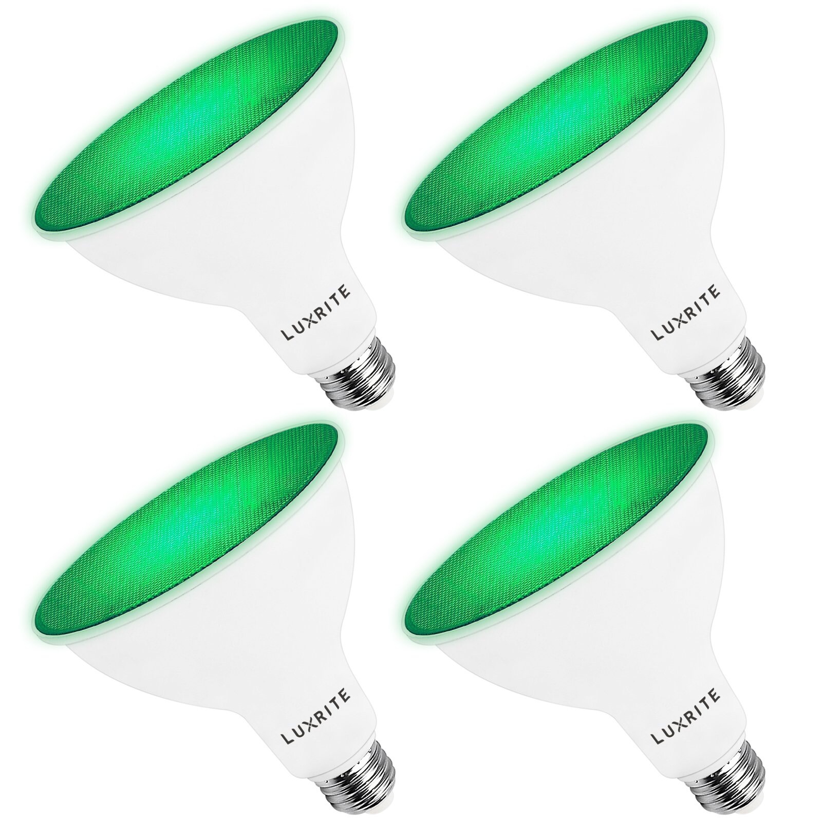 Luxrite LED PAR38 Flood Light Bulb, 8W=45W, Damp Rated, UL