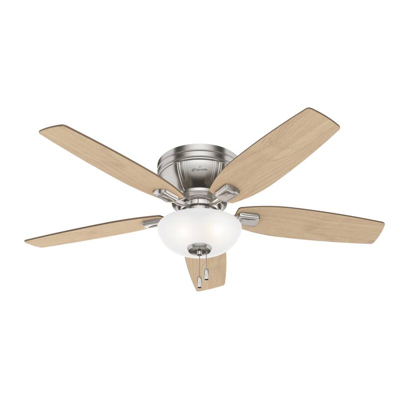 Hunter 52" Kenbridge Low Profile Ceiling Fan with LED Light Kit and Pull Chain