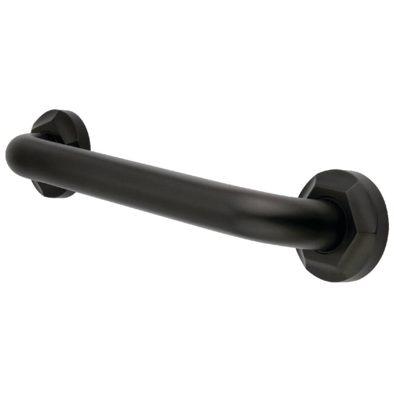 Kingston Brass Metropolitan 16-Inch x 1-1/4-Inch O.D Grab Bar - Oil Rubbed Bronze