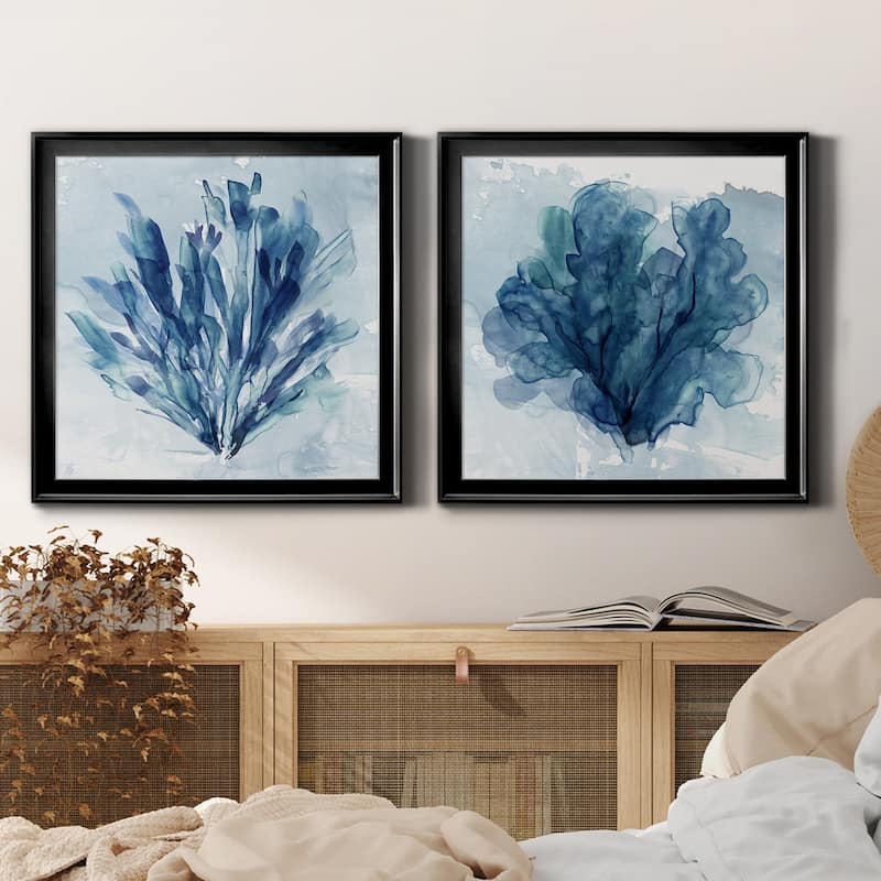 Coastal Coral I-Premium Framed Canvas - Ready to Hang - Multi-Color