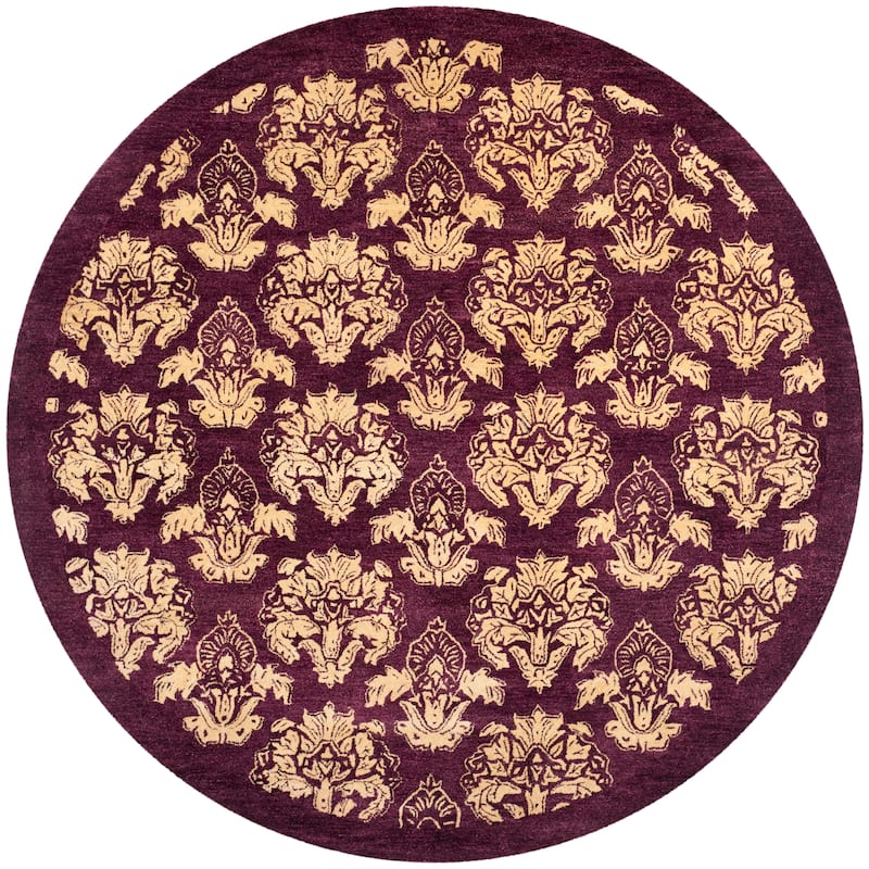 SAFAVIEH Handmade Metro Engracia French Country Floral Wool Rug