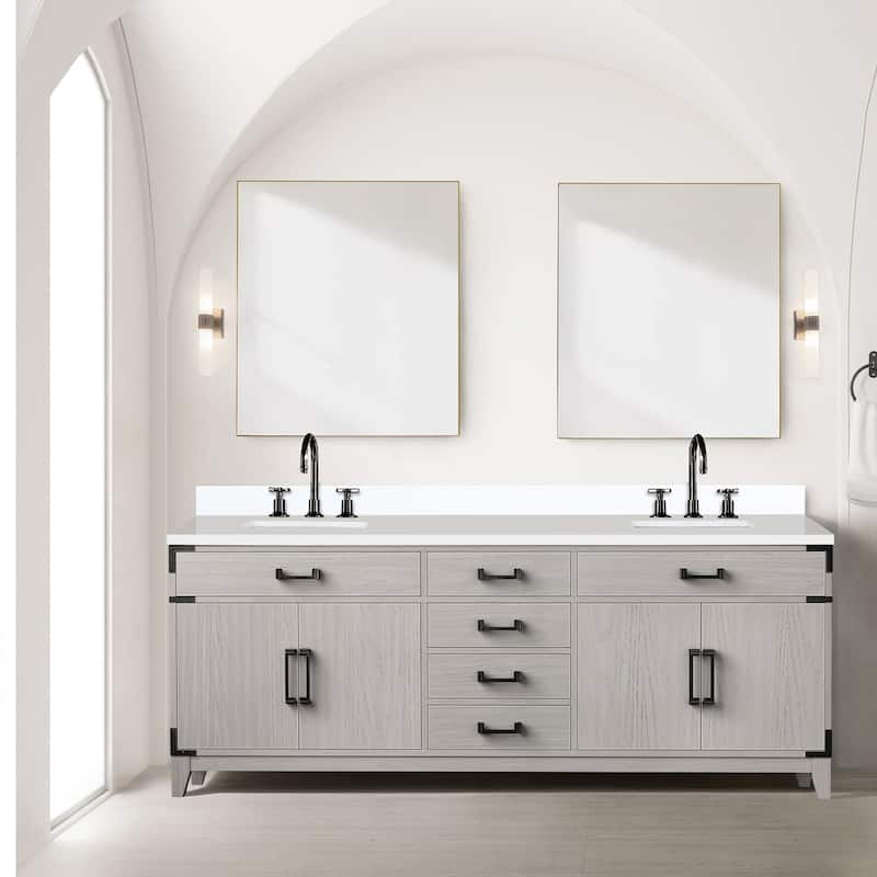 Laurel Bath Vanity with Quartz Top and Sink