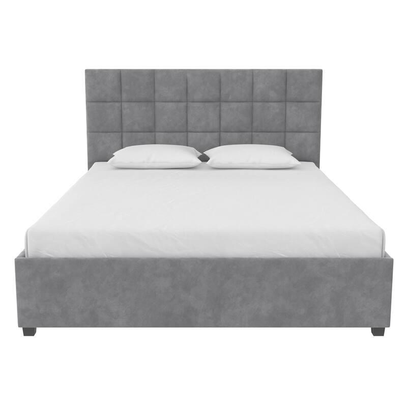 CosmoLiving Serena Upholstered Bed with Drawers