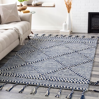 Artistic Weavers Loren Boho Tassel Handmade Wool Area Rug