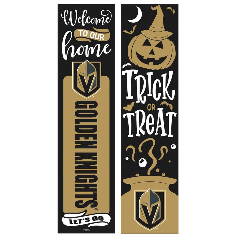 47" Double Sided Seasonal Porch Leaner, Vegas Golden Knights - 47" x 11.25"