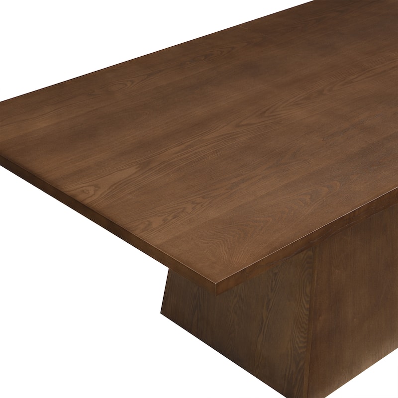 Christopher Knight Home - Lowell Modern Wooden Pedestal Dining Table