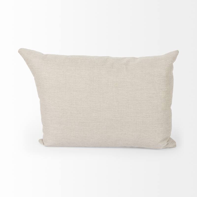 Valence Beige Arm Pillow Sectional Piece - 19.69 x0.43 x18.9
