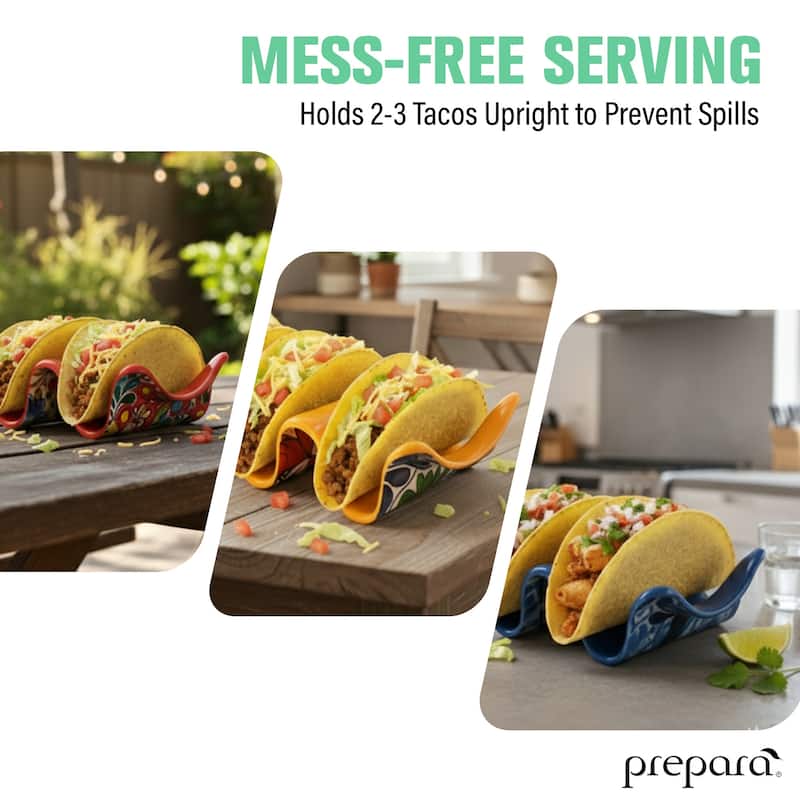 Prepara Taco Holder Variety Pack
