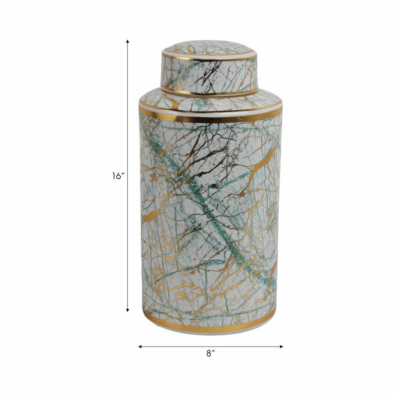 Ceramic Modern Decorative Jar with Lid