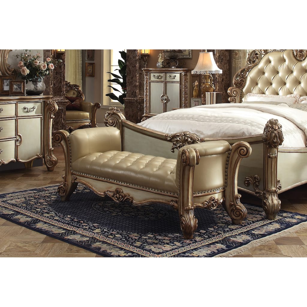 Casada Bench with Button Tufted