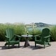 preview thumbnail 2 of 11, Laguna Weather Resistant Outdoor Patio Folding Adirondack Chairs (Set of 2)