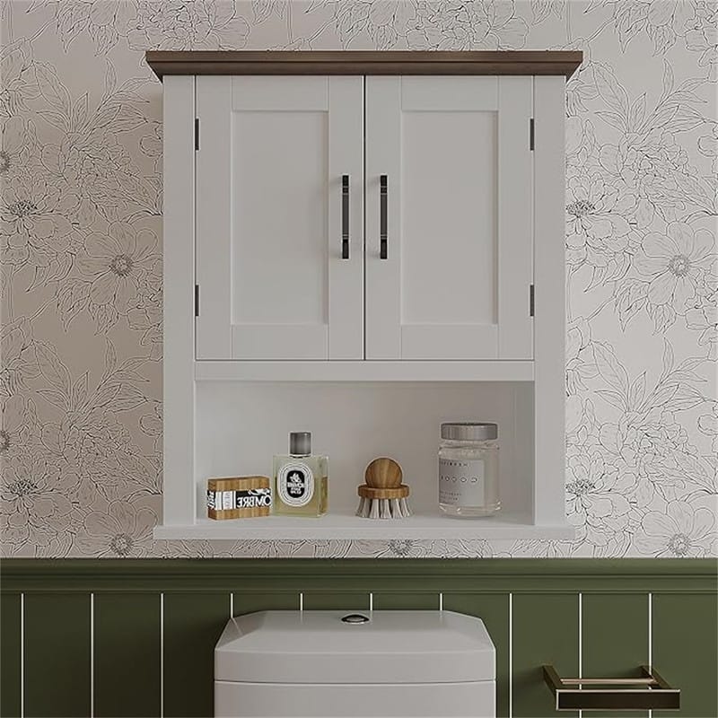 Wall Cabinet - 7.5"D x 21.6"W x 24"H