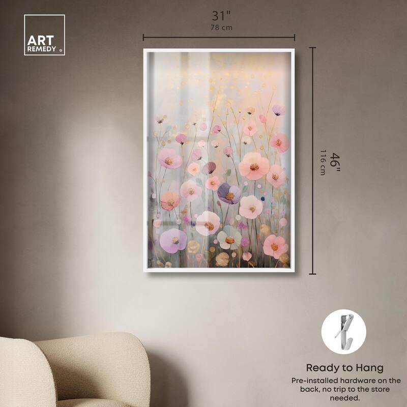 Tiny Blooms II Shadowbox by Art Remedy