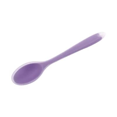 Silicone Dinner Dessert Spoon Serving Eating Utensil - 7.9" x 1.8"(L*W)