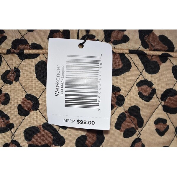 leopard vera bradley backpack