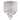3 Light Incandescent Crystal Pendant Polished Chrome Silver Organza