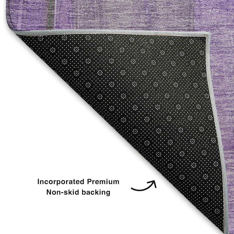 Premium Washable Super Soft Modern Brushstrokes Mayfield Rug