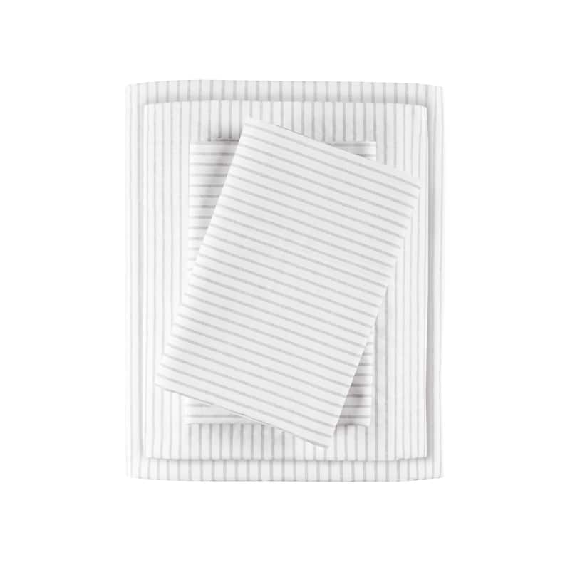 Madison Park Essentials 200 Thread Count Printed Cotton Sheet Set