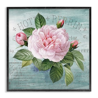 Stupell Bright & Rustic Tropical Bloom Framed Giclee Art Design By Susan Arnot