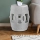 preview thumbnail 39 of 78, Lucky Coins 16" Chinese Ceramic Drum Garden Stool