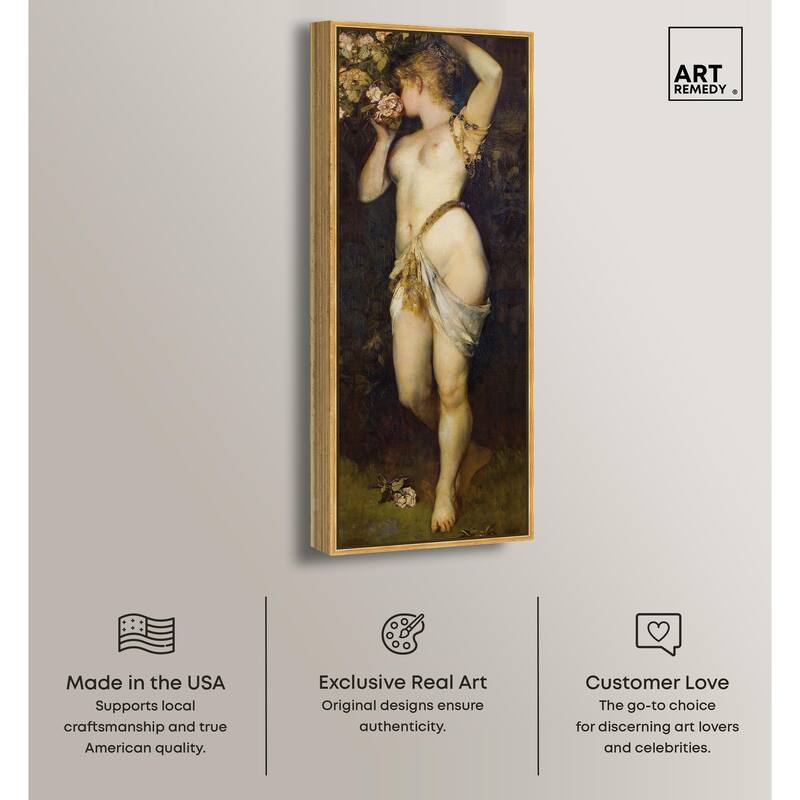 Five Senses Smell Panoramic Canvas by Art Remedy