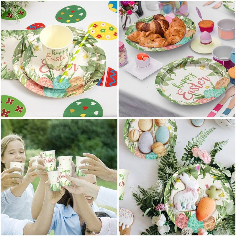 125Pcs Easter Party Supplies