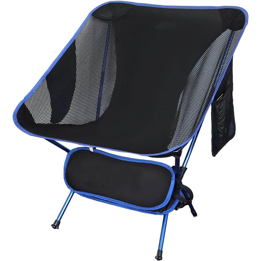 Camping Chair, Lightweight, Backpacking Chair, Collapsible Foldable Chairs, Portable w/Carry Bag and Shoulder Strap