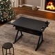 preview thumbnail 18 of 34, Adjustable Drawing Drafting Table Desk with 2 Drawers and Stool