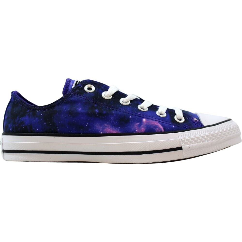 purple and white converse
