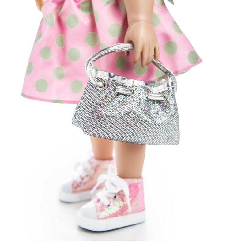 american girl sparkle doll tote