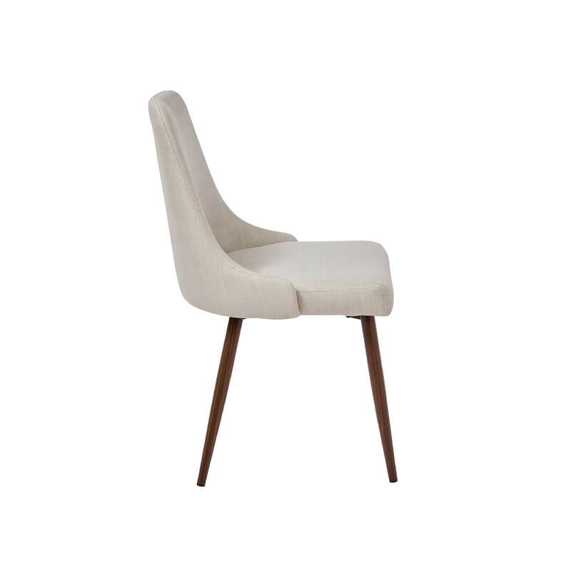 Oslo Modern Upholstery Side Dining Chair Set of 2