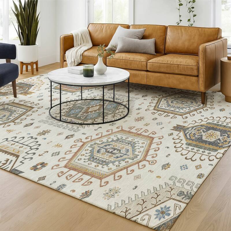 Machine Washable Indoor/ Outdoor Global Akron Chantille Rug