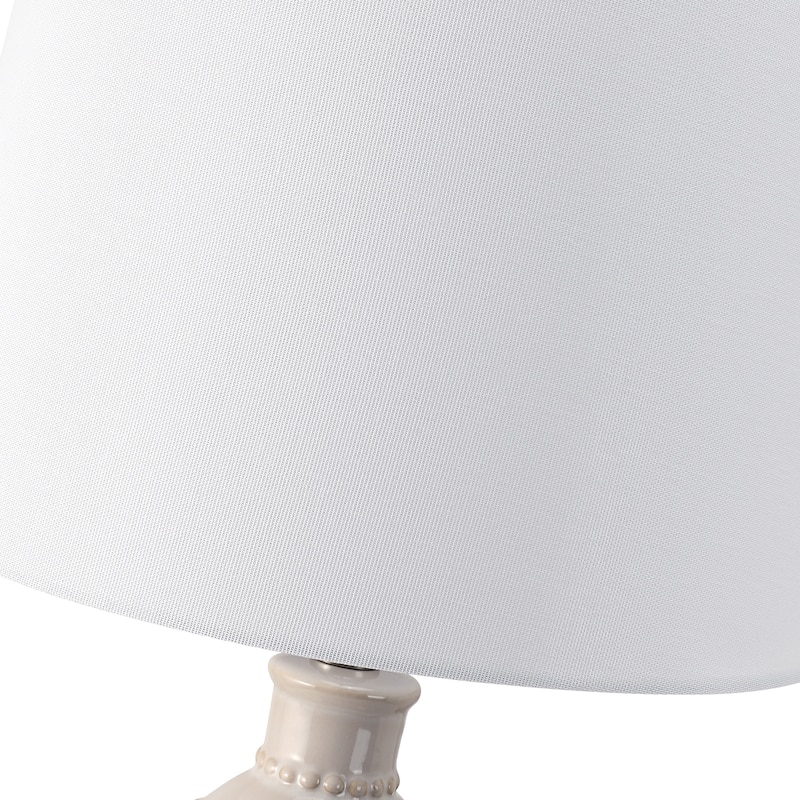 Nordic 3-Way Ceramic Table Lamp Set of 2 - 26 in. H