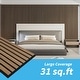 preview thumbnail 34 of 41, 4 Panels 93"x12" MDF Slat 3D Wall Paneling Cover 31 Sq.Ft. - N/A