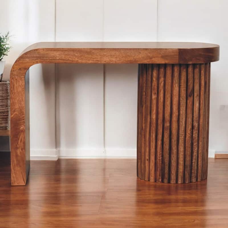 Artisan Furniture Solid Wood Honey Caramel Serenity Coffee Table, Brown