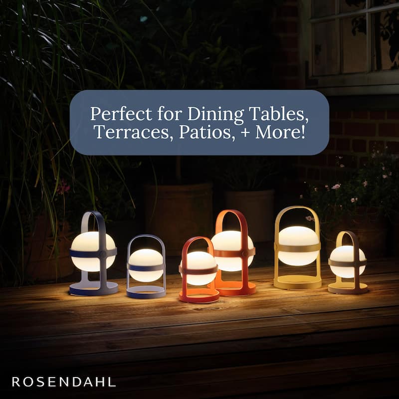 Rosendahl Soft Spot Solar Circular Lantern - 7.3"