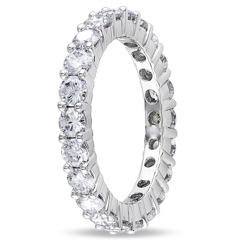 Miadora 2ct TDW Diamond Full-Eternity Band in 14k White Gold