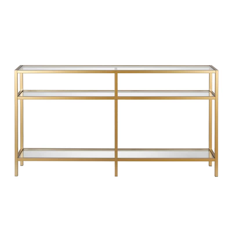 Silver Orchid Galeen Console Table
