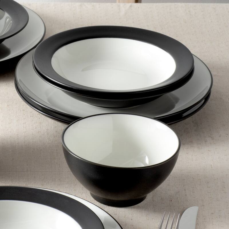 Noritake Colorwave 12-Piece Coupe Dinnerware Set, Service For 4